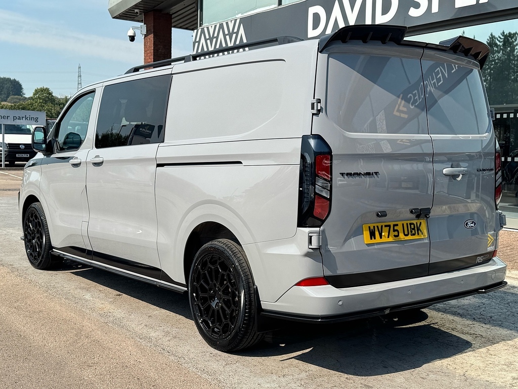 Ford Transit Custom 320 Sport L1 Swb Rwd 160Kw 65Kwh Low Roof Grey #4