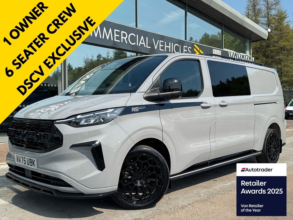 Ford Transit Custom 320 Sport L1 Swb Rwd 160Kw 65Kwh Low Roof Grey #1