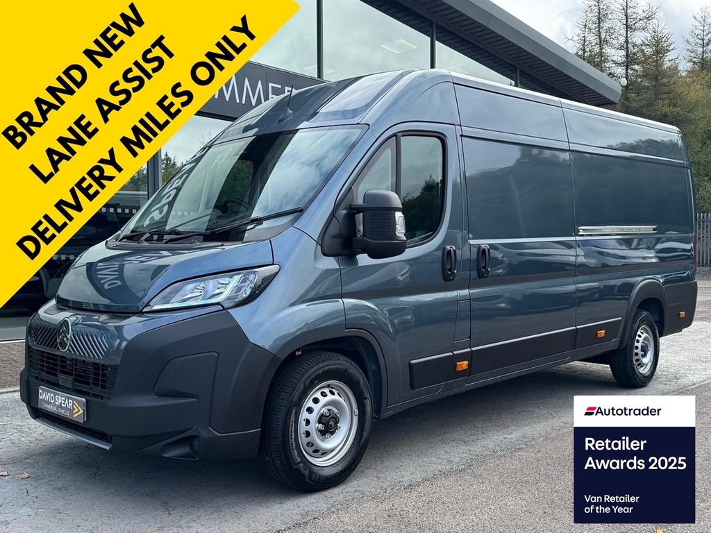 Citroen Relay 3.5T Enterprise 140Ps L4 H2 Panel Van 7 Screen An Grey