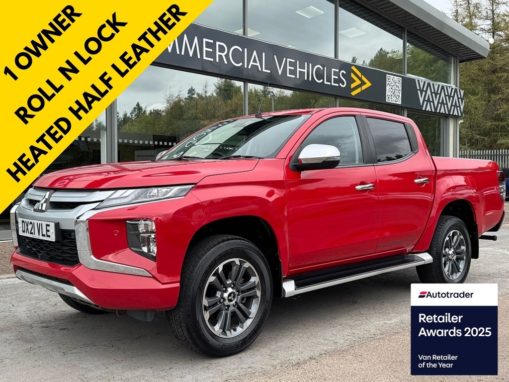 Mitsubishi L200 Barbarian X Double Cab 4Wd 150Ps With Roll N Lock Red