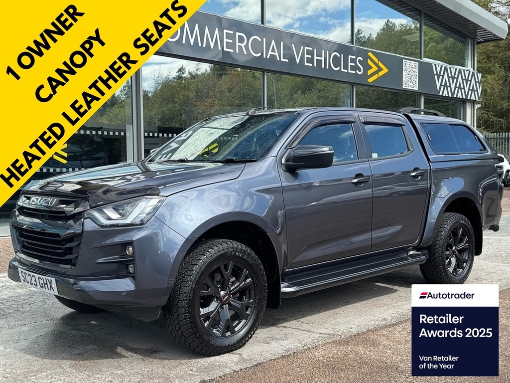 Isuzu D-Max Td V-cross 4Wd 164Ps With Canopy, Reverse Camera Grey