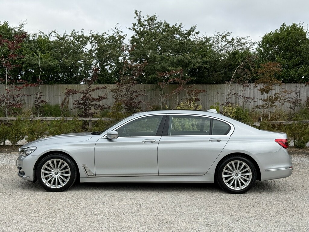 BMW 7 Series 740Li 3.0 Exclusive Euro 6 Silver #5