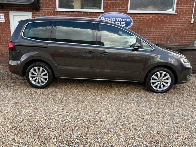 Volkswagen Sharan 2.0 Tdi Sel Mpv Brown #2