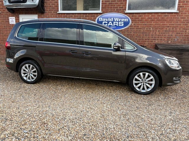 Volkswagen Sharan 2.0 Tdi Sel Mpv Brown #5