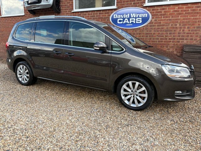 Volkswagen Sharan 2.0 Tdi Sel Mpv Brown #4