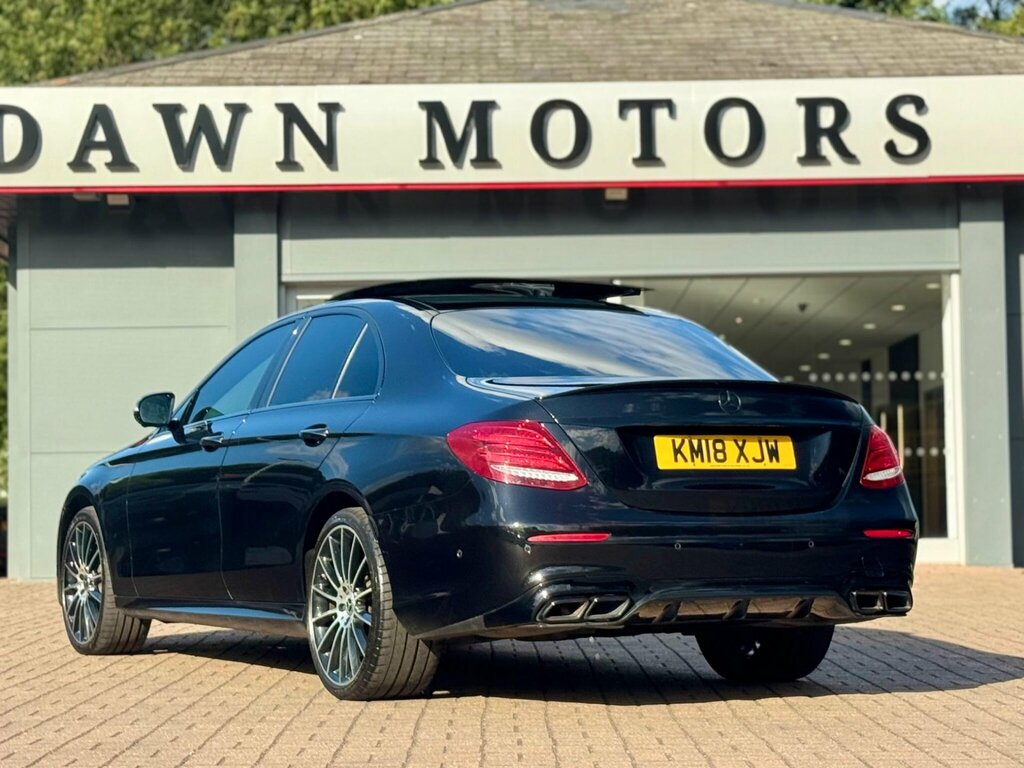Mercedes-Benz E Class 3.0 E350d V6 Amg Line Premium Plus G-tronic 4Ma Black #2