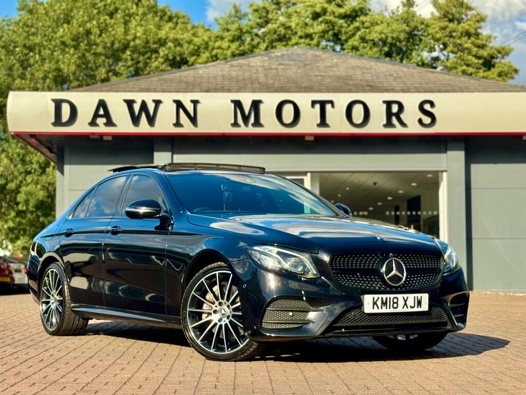 Mercedes-Benz E Class 3.0 E350d V6 Amg Line Premium Plus G-tronic 4Ma Black
