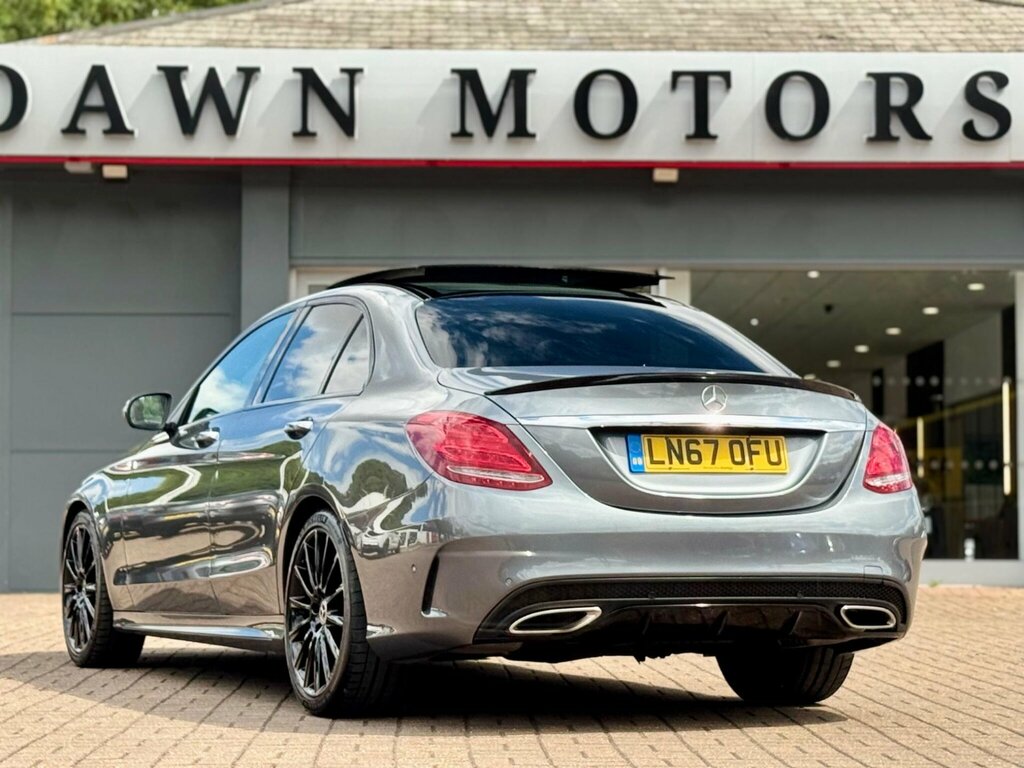 Mercedes-Benz C Class 2.0 C200 Amg Line Premium G-tronic Euro 6 Ss Grey #2