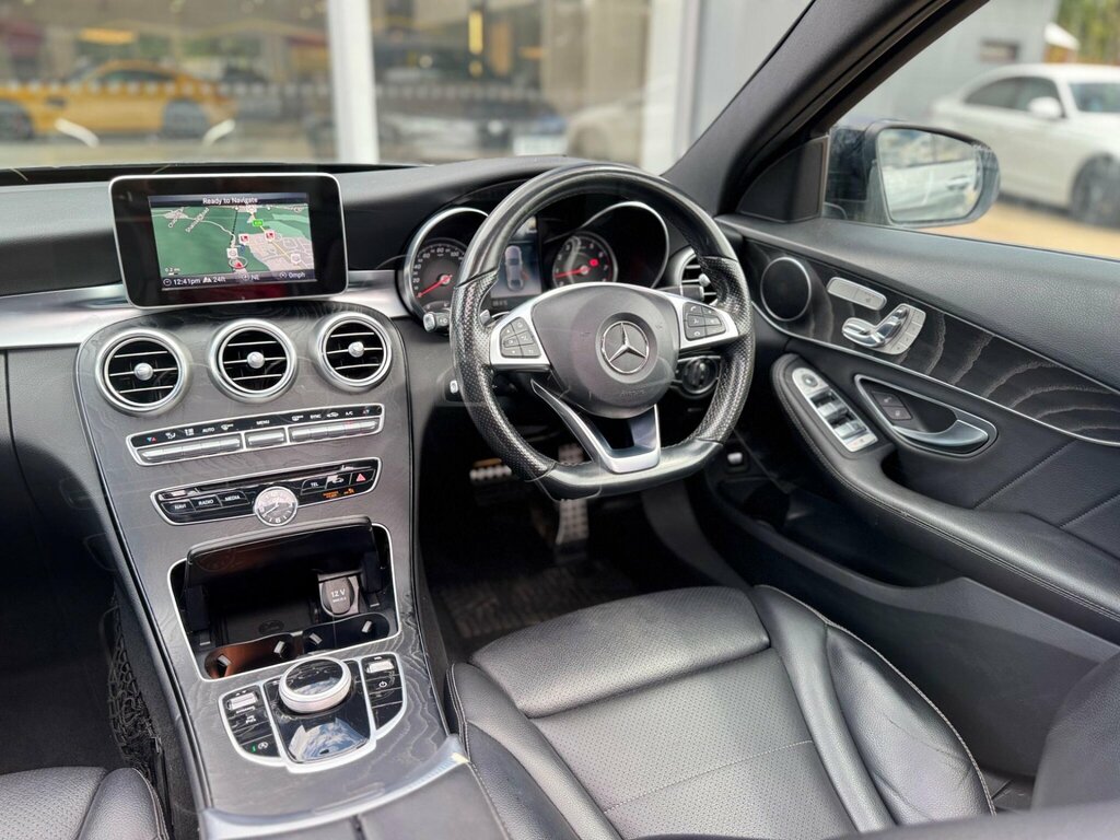 Mercedes-Benz C Class 2.0 C200 Amg Line Premium G-tronic Euro 6 Ss Grey #3