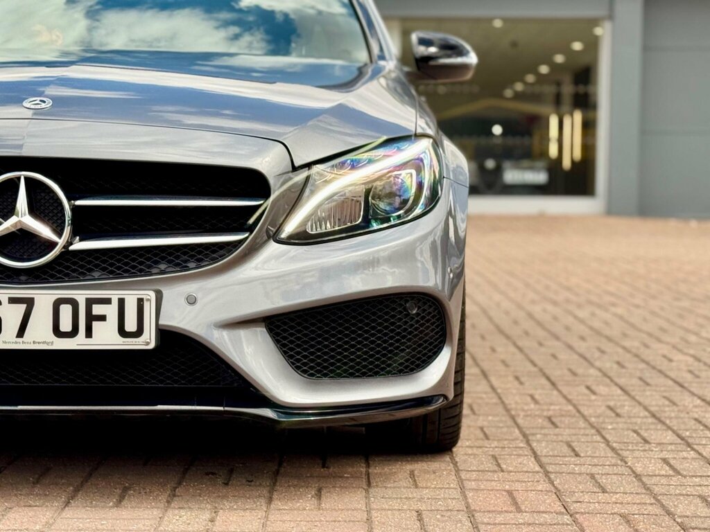Mercedes-Benz C Class 2.0 C200 Amg Line Premium G-tronic Euro 6 Ss Grey #5
