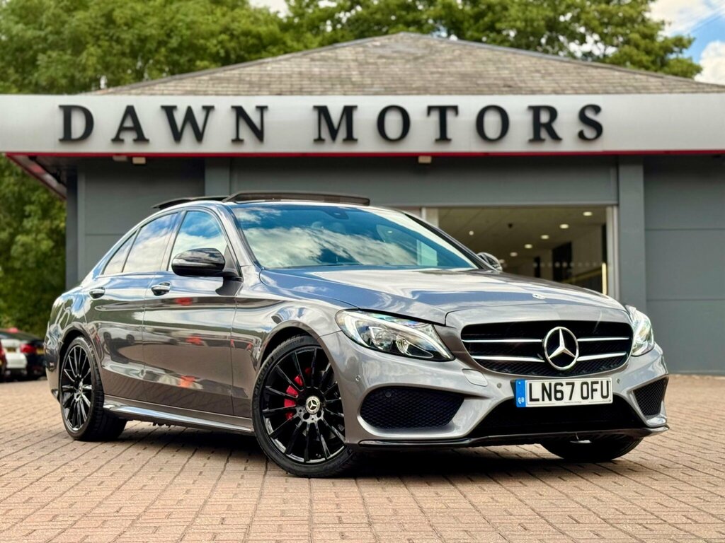 Mercedes-Benz C Class 2.0 C200 Amg Line Premium G-tronic Euro 6 Ss Grey