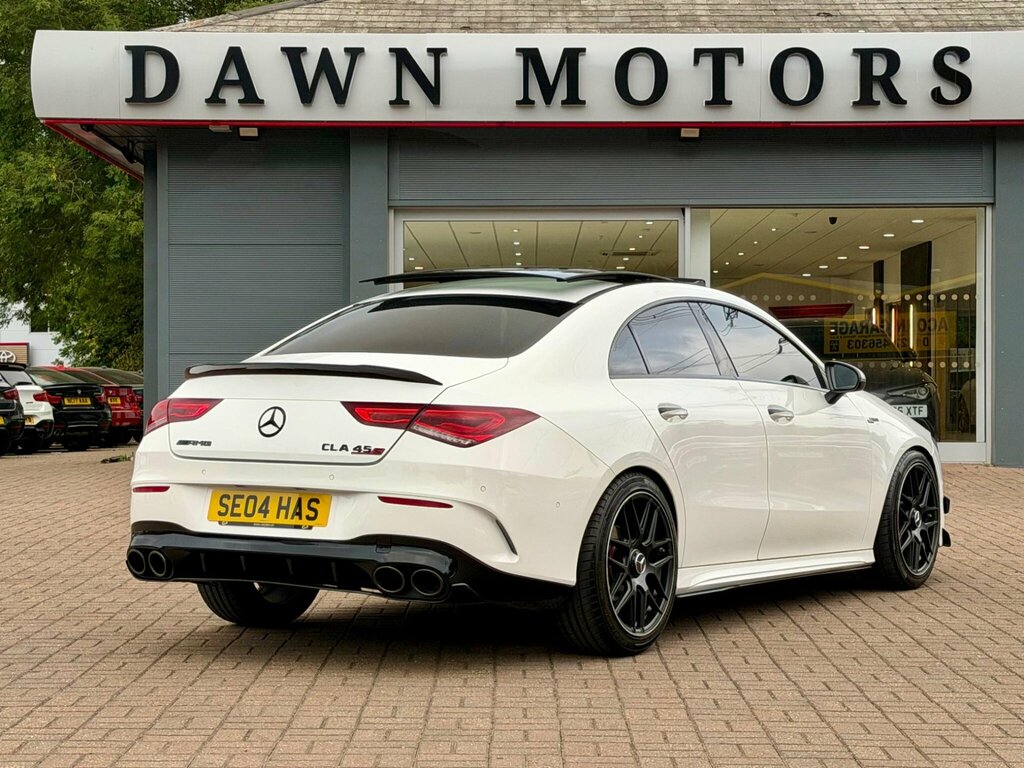 Mercedes-Benz CLA Class 1.3 Cla180 Amg Line Premium Plus 2 Coupe 7G-dct White #2