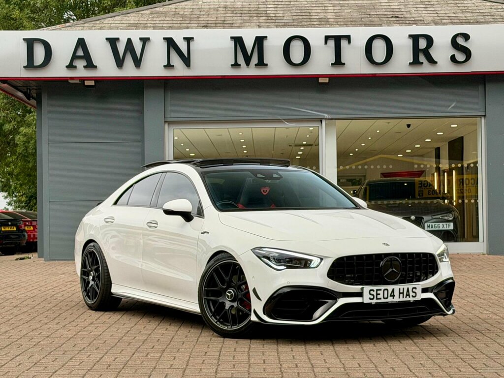 Mercedes-Benz CLA Class 1.3 Cla180 Amg Line Premium Plus 2 Coupe 7G-dct White