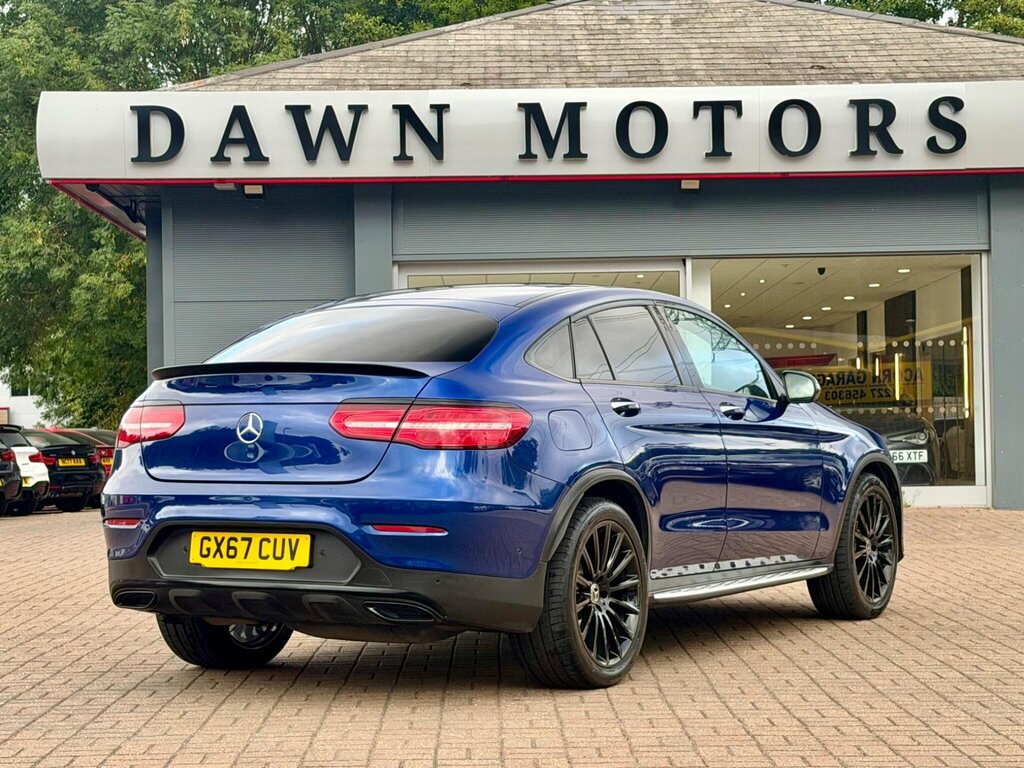 Mercedes-Benz GLC Class 2.1 Glc250d Amg Line Premium Plus Coupe G-tronic Blue #2