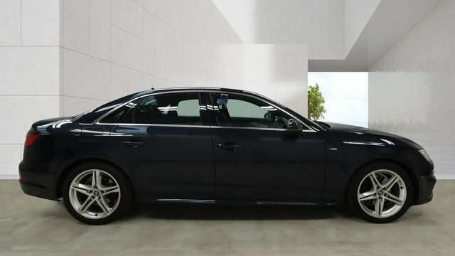 Audi A4 2.0 Tdi S Line Blue #5