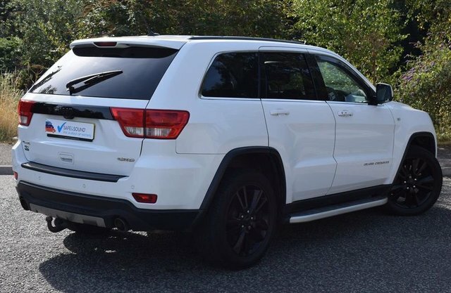Jeep Grand Cherokee 3.0 V6 Crd S White #4