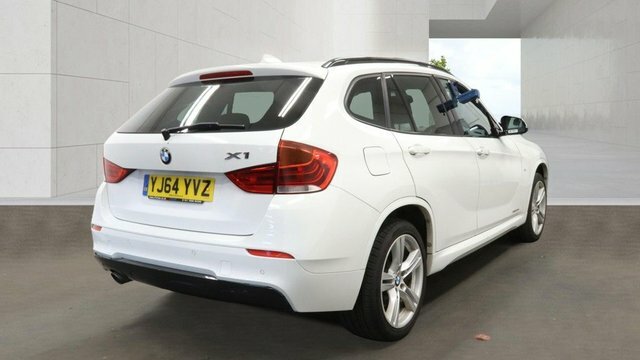 BMW X1 2.0 20D M Sport White #3