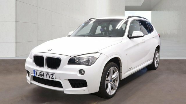 BMW X1 2.0 20D M Sport White #2