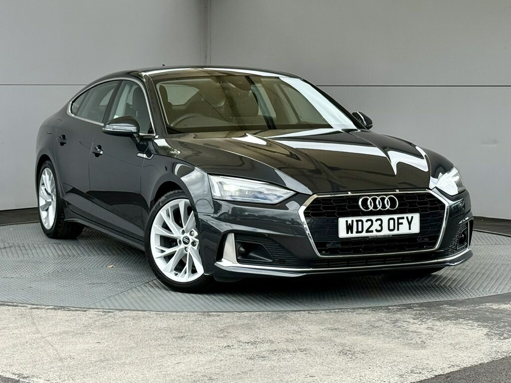 Audi A5 2.0 Tfsi 35 Sport Sportback S Tronic 150 P WD23OFY Grey