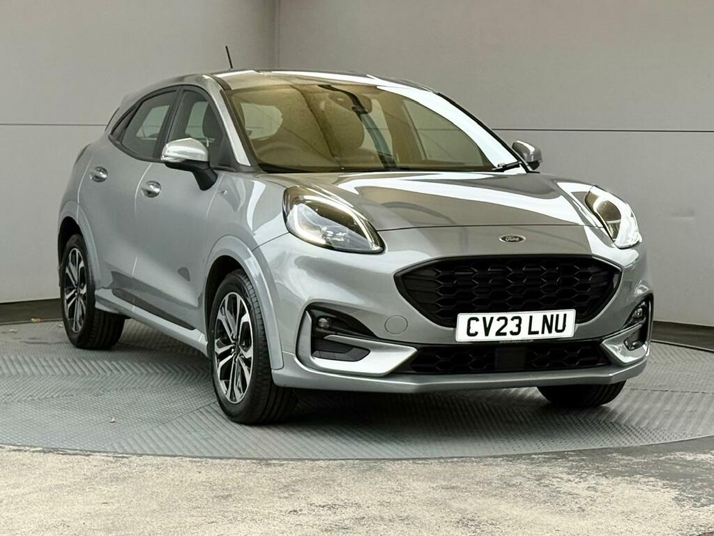 Ford Puma 1.0T Ecoboost Mhev St-line Hybrid 1 CV23LNU Silver #2