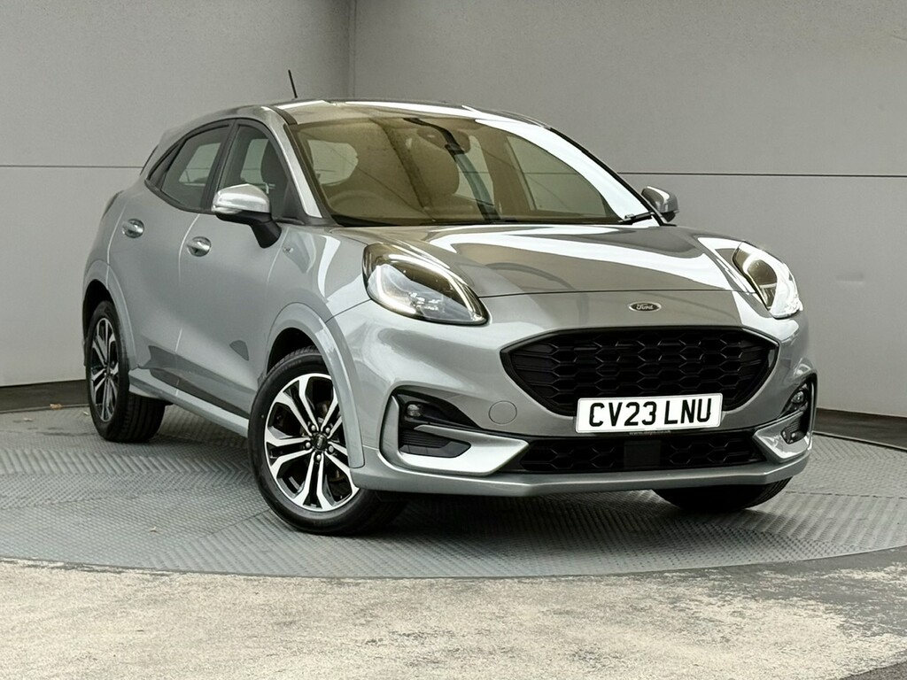 Ford Puma 1.0T Ecoboost Mhev St-line Hybrid 1 CV23LNU Silver