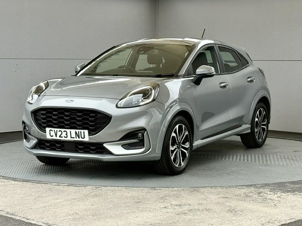 Ford Puma 1.0T Ecoboost Mhev St-line Hybrid 1 CV23LNU Silver #4