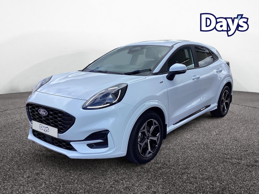 Ford Puma 1.0T Ecoboost Mhev St-line Suv Hybrid D White #4