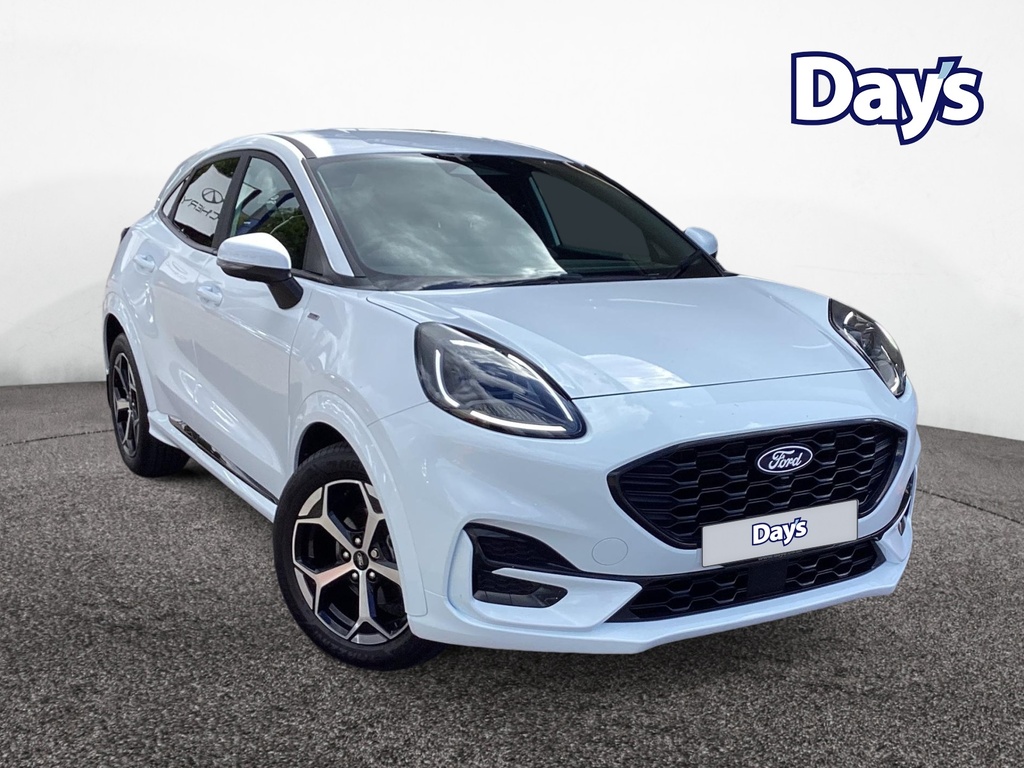 Ford Puma 1.0T Ecoboost Mhev St-line Suv Hybrid D White