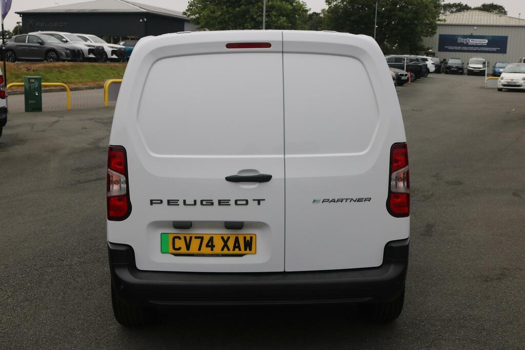Peugeot E-Partner 800 52Kwh Professional Standard Panel Van Elec White #6