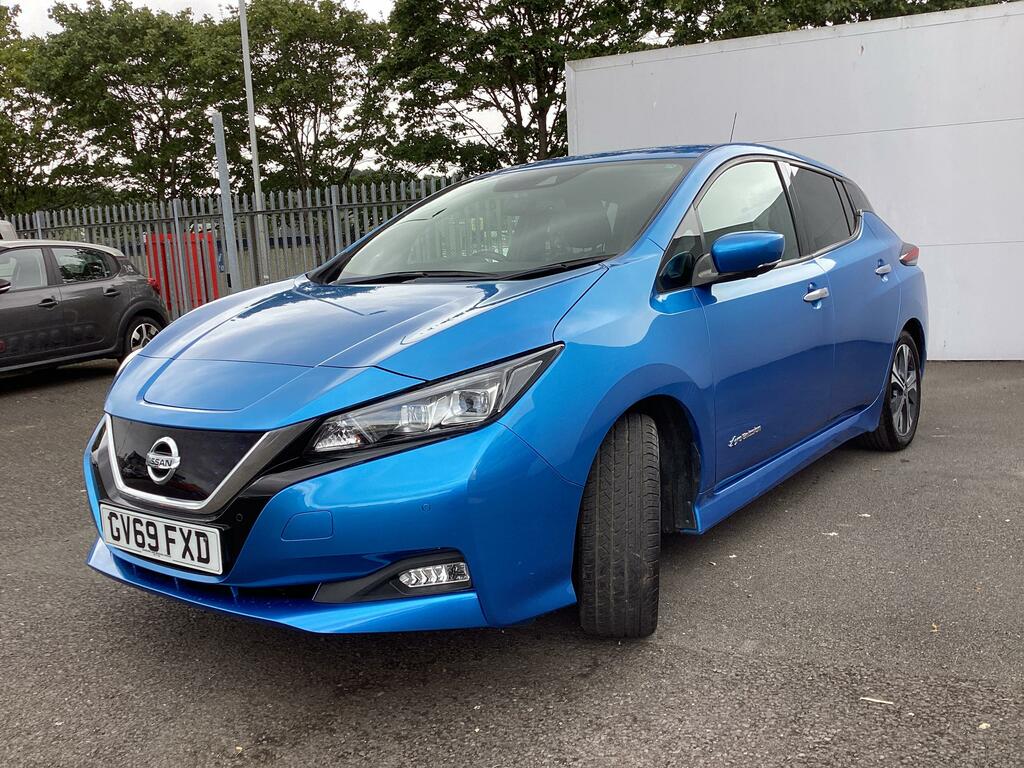 Nissan Leaf 40Kwh Tekna Hatchback 150 Ps Blue #2