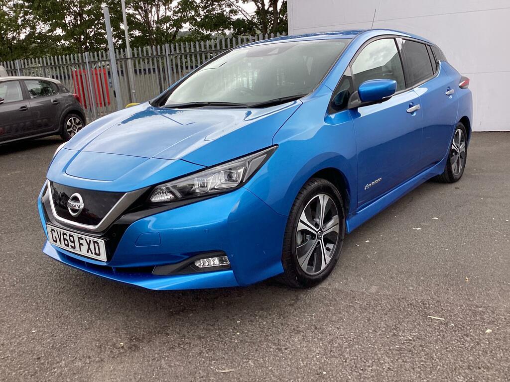 Nissan Leaf 40Kwh Tekna Hatchback 150 Ps Blue #5