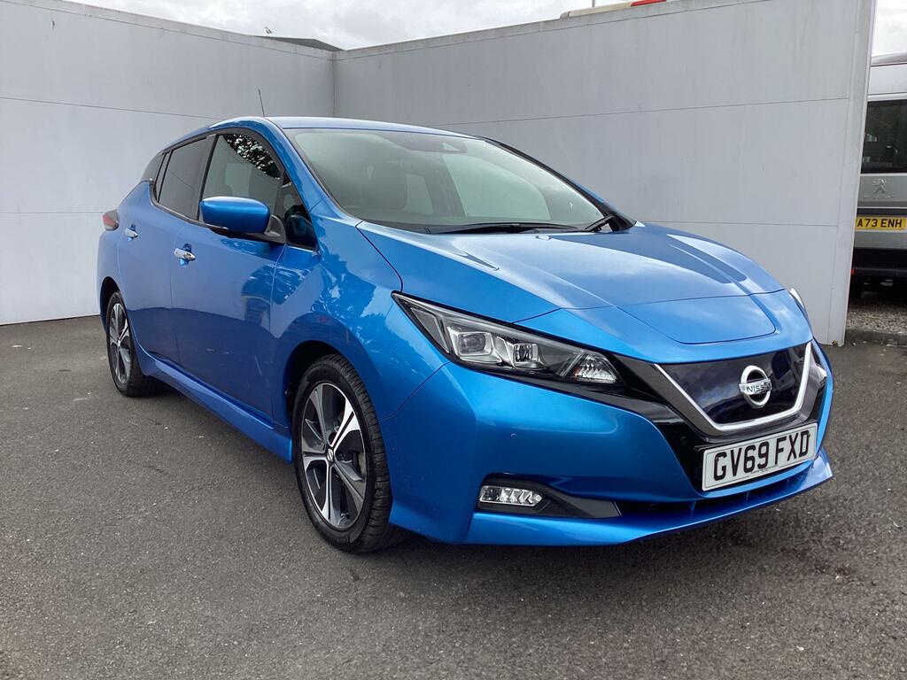 Nissan Leaf 40Kwh Tekna Hatchback 150 Ps Blue #3