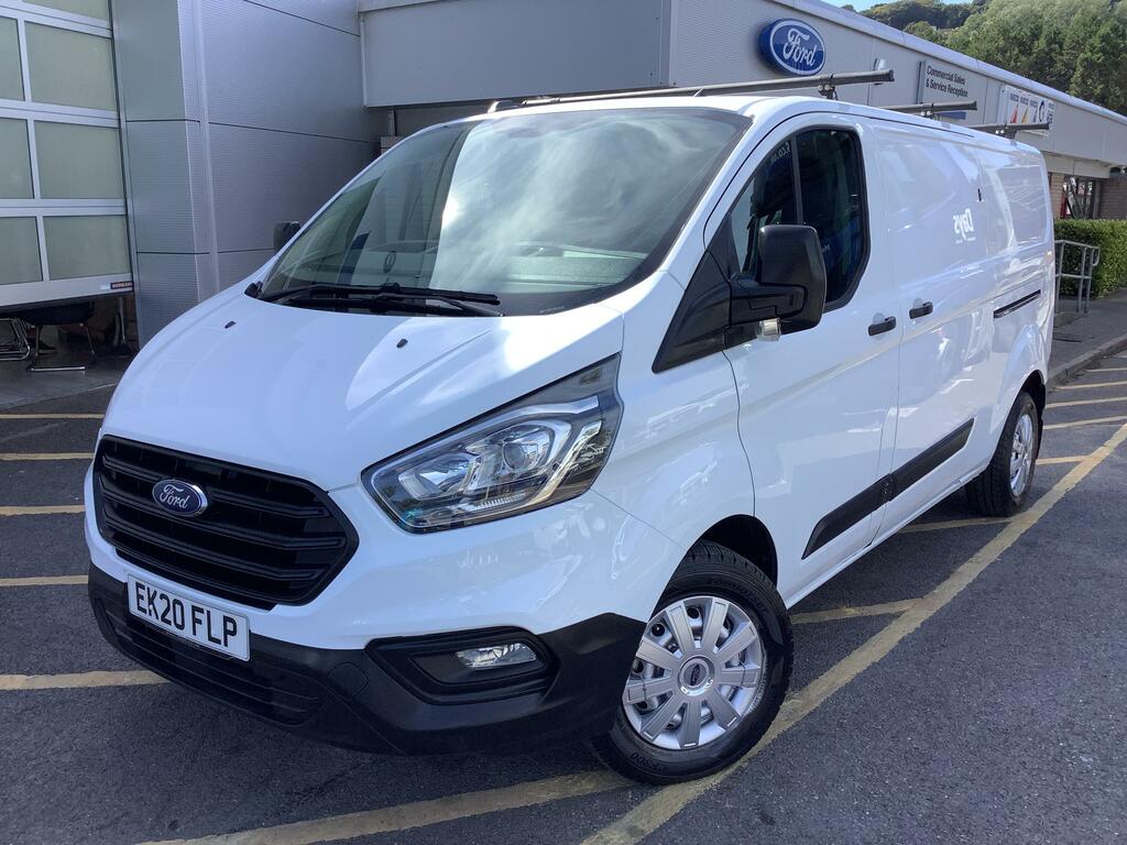 Ford Transit Custom 2.0 320 Ecoblue Leader Panel Van White
