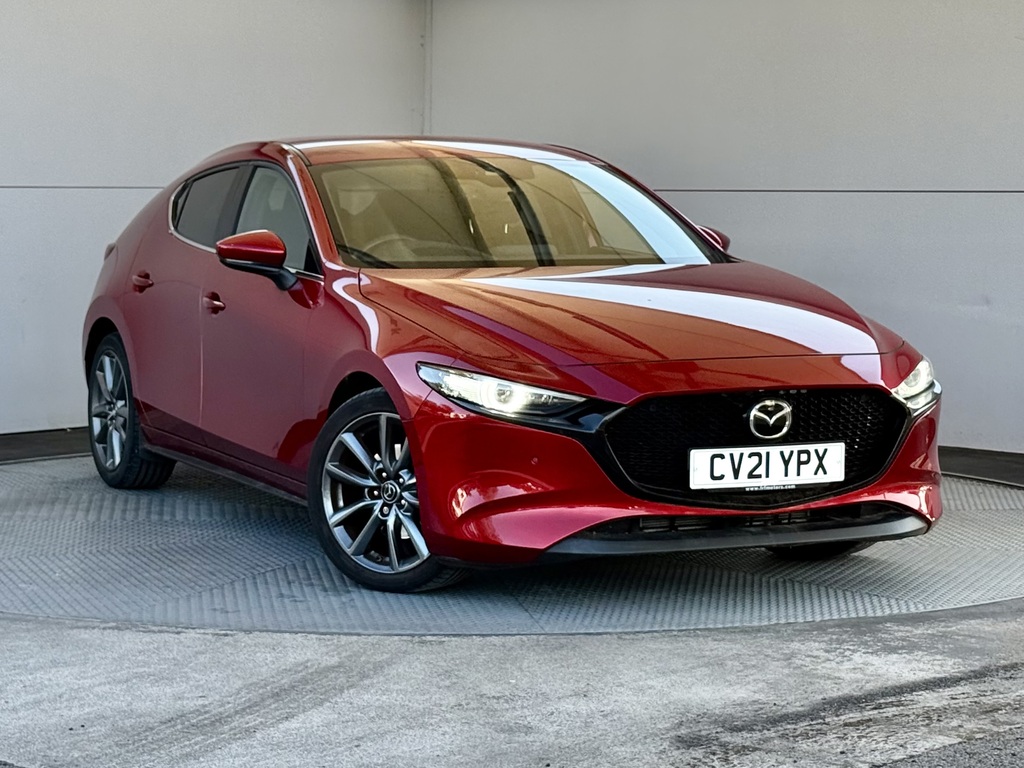 Mazda 3 2.0 E-skyactiv-g Mhev Sport Lux 122 Ps F Red