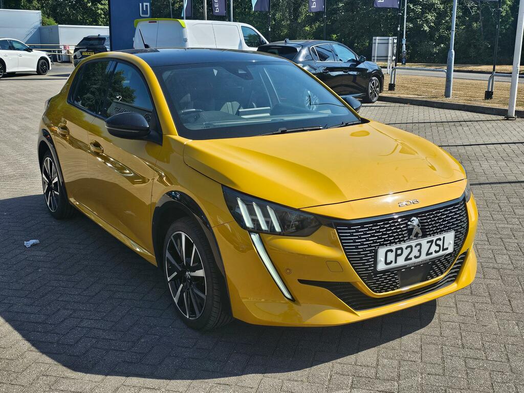 Peugeot 208 1.2 Puretech Gt Hatchback Eat Euro 6 S Yellow
