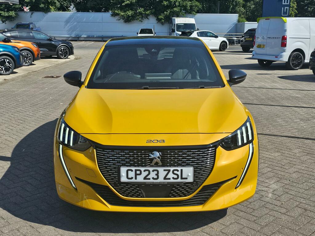 Peugeot 208 1.2 Puretech Gt Hatchback Eat Euro 6 S Yellow #2