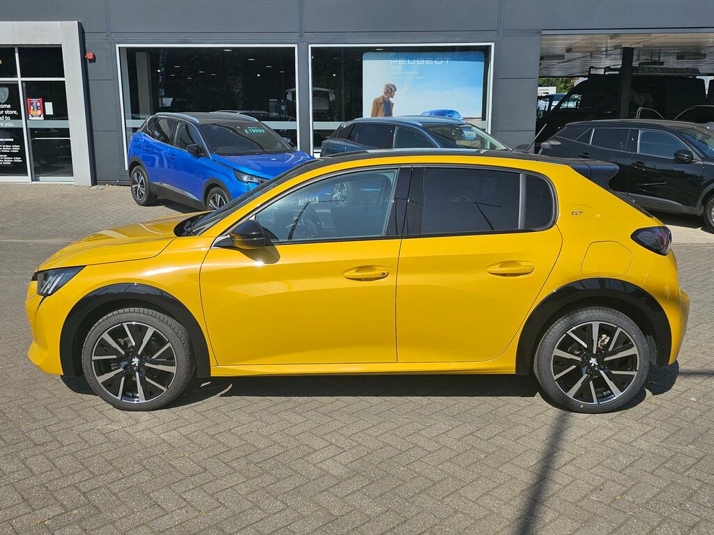 Peugeot 208 1.2 Puretech Gt Hatchback Eat Euro 6 S Yellow #4