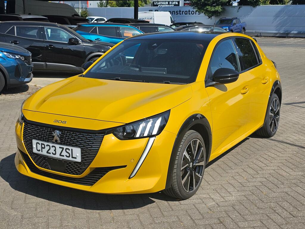 Peugeot 208 1.2 Puretech Gt Hatchback Eat Euro 6 S Yellow #3