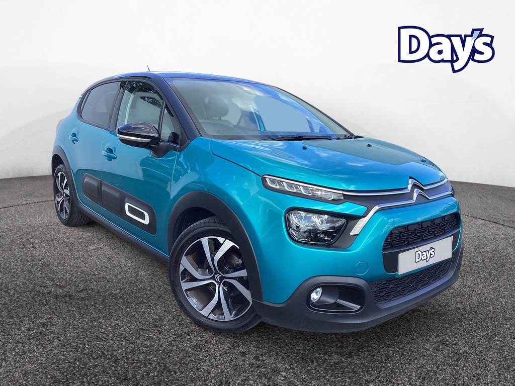 Citroen C3 1.2 Puretech Shine Plus Hatchback Eat6 Blue