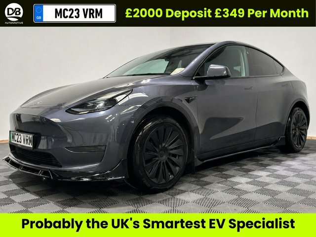 Tesla Model Y Motor Long Range Suv Grey