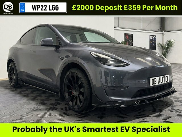 Tesla Model Y Motor Long Range Suv Red