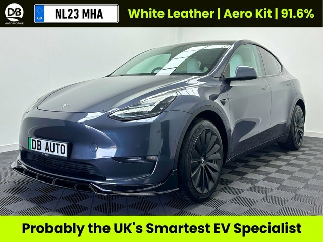 Tesla Model Y Motor Long Range Suv White