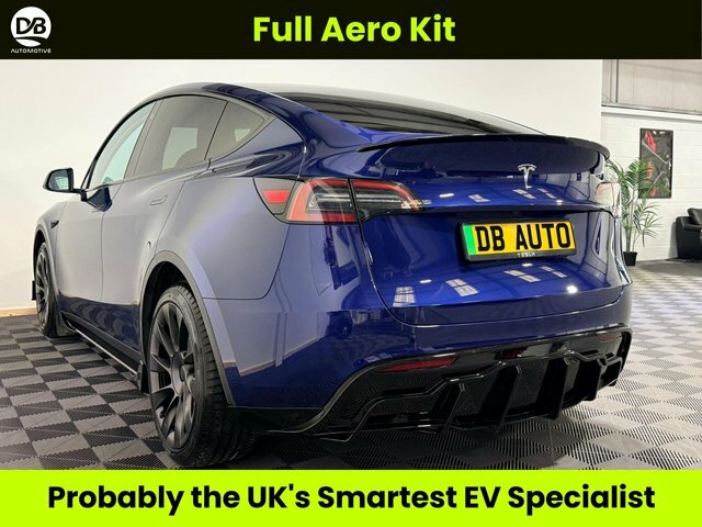 Tesla Model Y Motor Long Range Suv AJ23OTE Blue #2