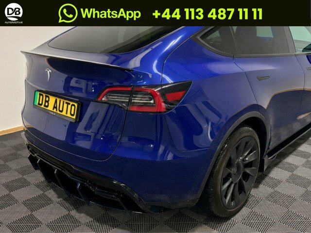 Tesla Model Y Motor Long Range Suv AJ23OTE Blue #6