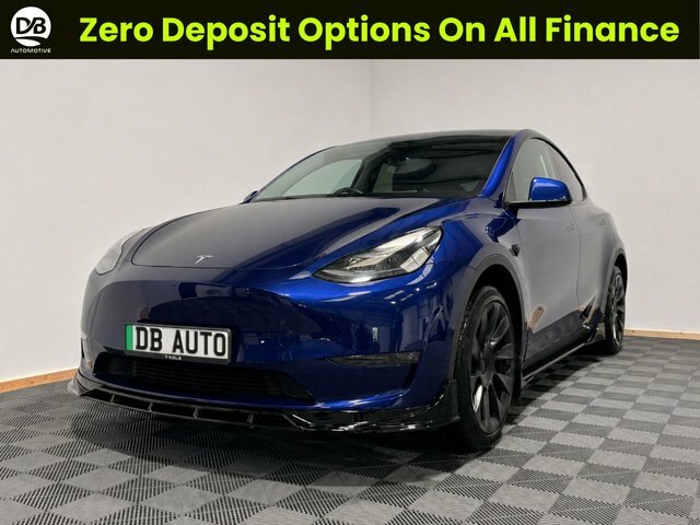 Tesla Model Y Motor Long Range Suv AJ23OTE Blue #3