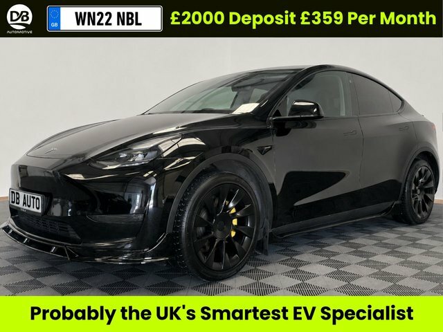 Tesla Model Y Motor Long Range Suv Black