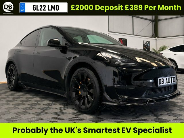 Tesla Model Y Motor Long Range Suv Black
