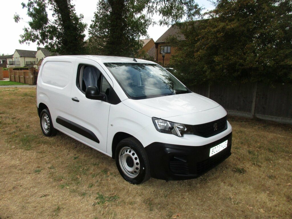 Peugeot Partner 1.5 Bluehdi 1000 Professional Premium Standard P White #2