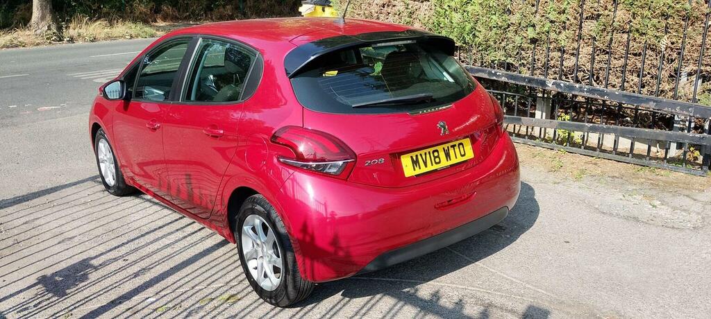 Peugeot 208 1.2 Puretech Active Etg Euro 6 Ss MV18WTO Red #3