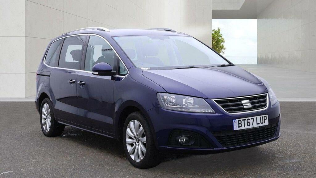 Seat Alhambra 2.0 Tdi Se Dsg Euro 6 Ss BT67LUP Blue #4
